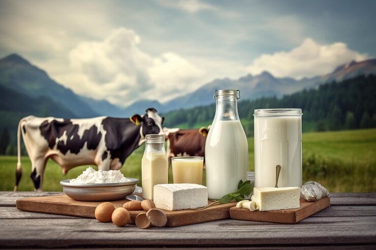 dairy-products-background-alpine-cows-mountains-eco-products-generative-ai_260899-3184